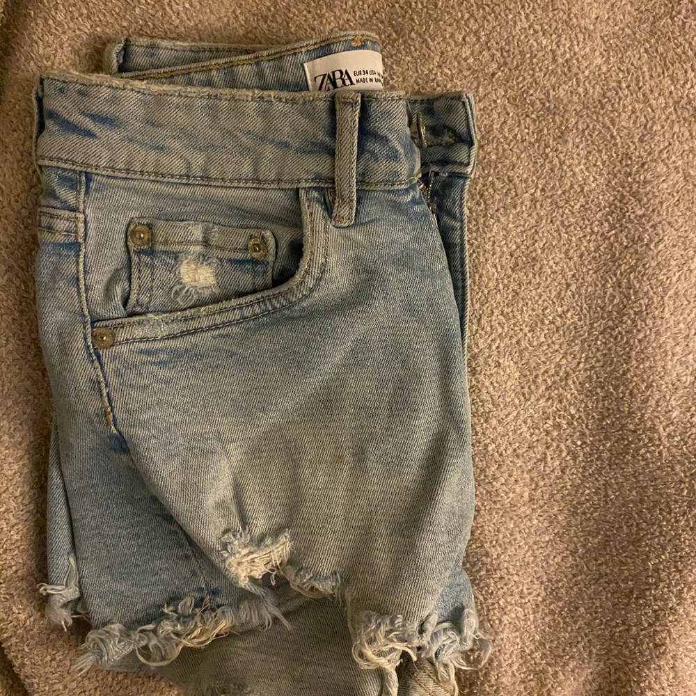 Zara jean shorts